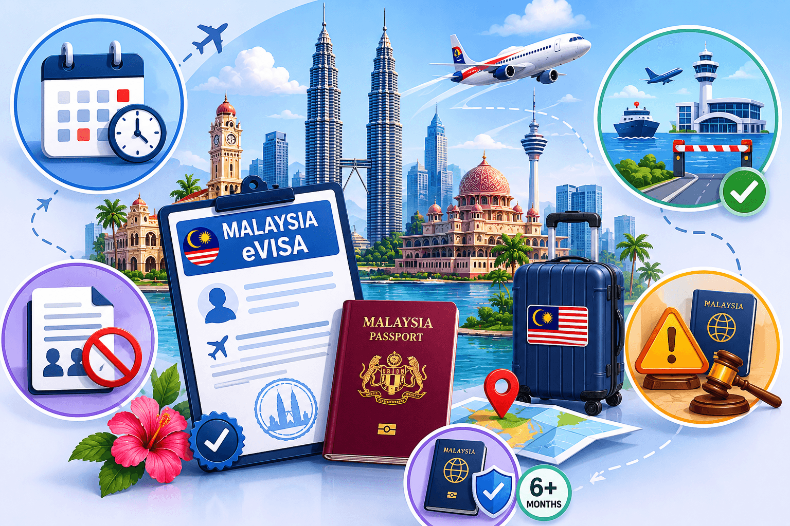 Airport terminal — travel to Malaysia