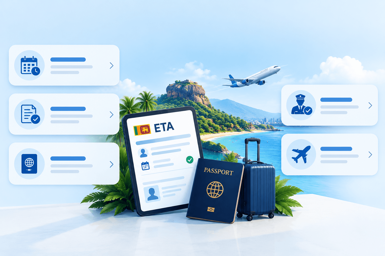 Passport and Sri Lanka ETA information