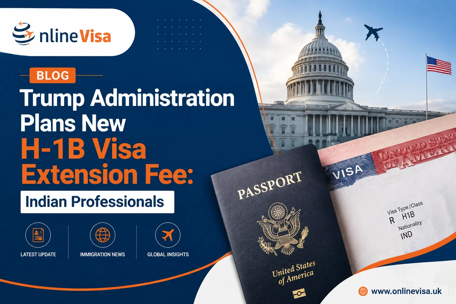 Trump Administration Plans New H-1B Visa Extension Fee: Indian Professionals