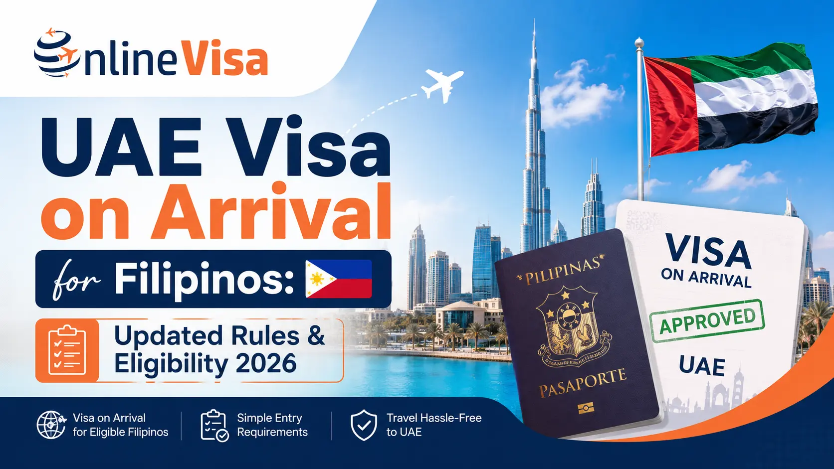UAE Visa on Arrival for Filipinos: Updated Rules & Eligibility 2026