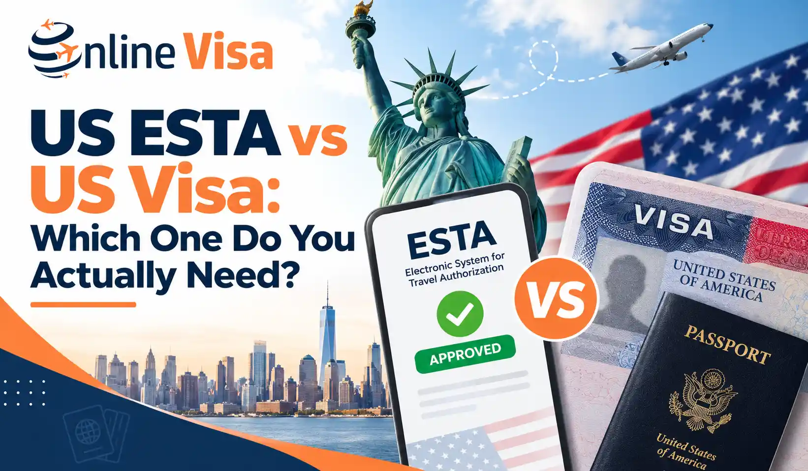 US ESTA vs US Visa: Which One Do You Actually Need?