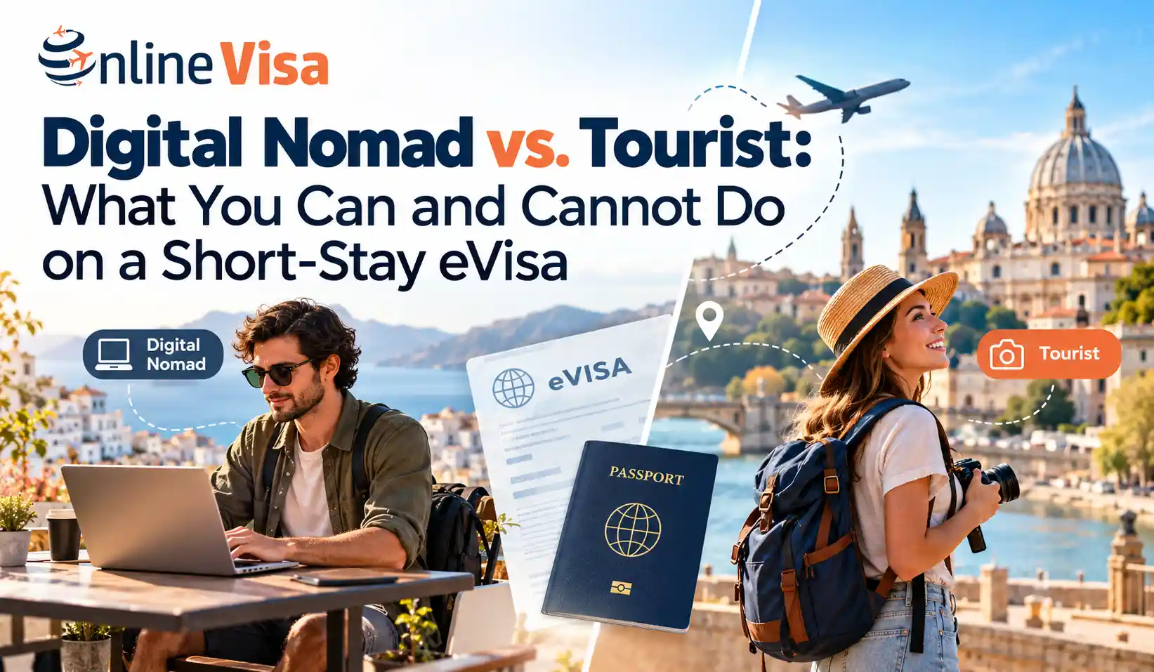 Digital Nomad vs. Tourist: What You Can and Cannot Do on a Short-Stay eVisa