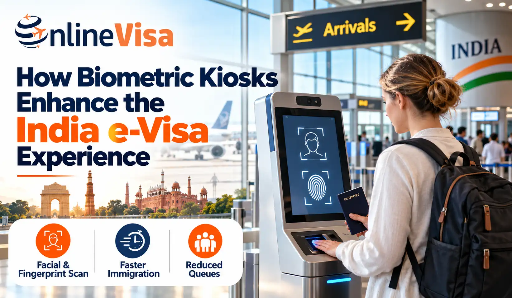 How Biometric Kiosks Enhance the India e-Visa Experience
