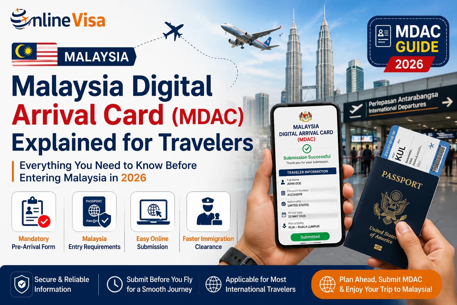 Malaysia Digital Arrival Card (MDAC) Explained for Travelers