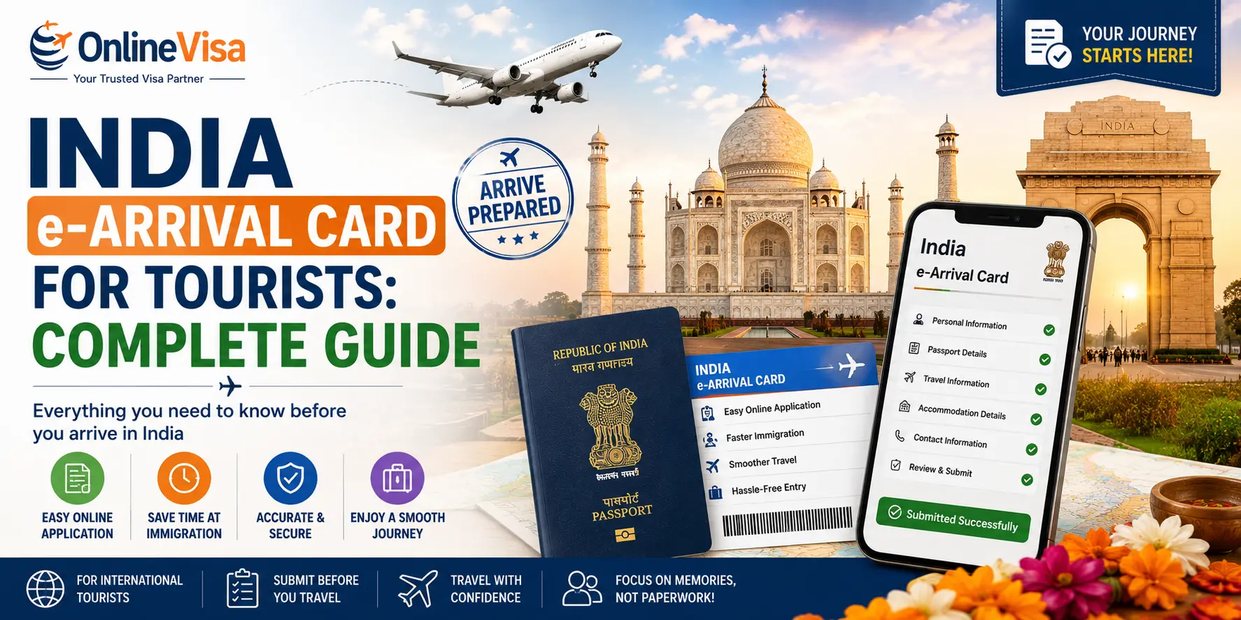 India e-Arrival Card for Tourists: Complete Guide
